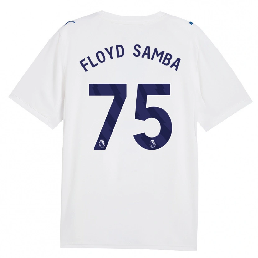 DanxenキッズFloyd Samba#75ネイビー ホワイトサードユニフォームシャツ2026/27ジャージーユニフォーム