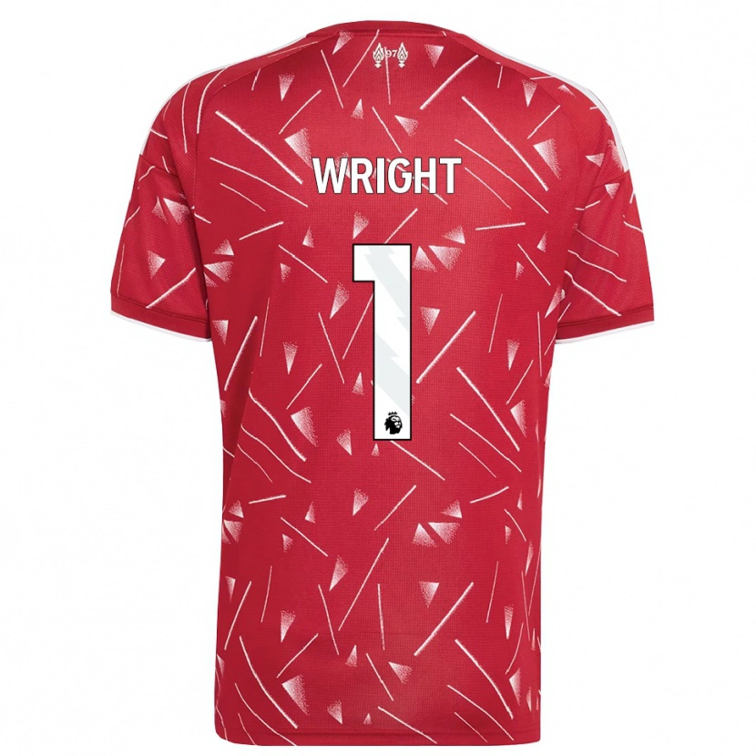 DanxenメンズMatty Wright#1ホワイト レッドホームシャツ2026/27ジャージーユニフォーム