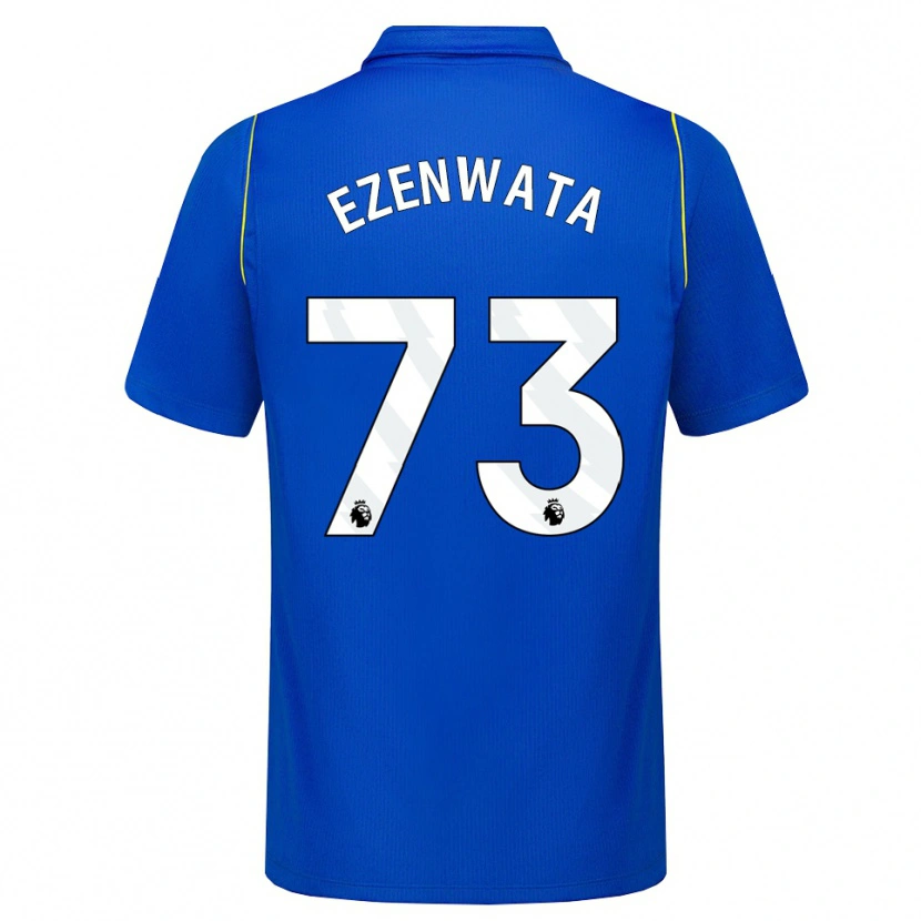 DanxenメンズChizaram Ezenwata#73ブルー イエローホームシャツ2026/27ジャージーユニフォーム
