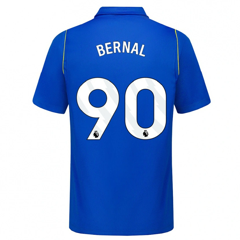 DanxenメンズFreddy Bernal#90ブルー イエローホームシャツ2026/27ジャージーユニフォーム