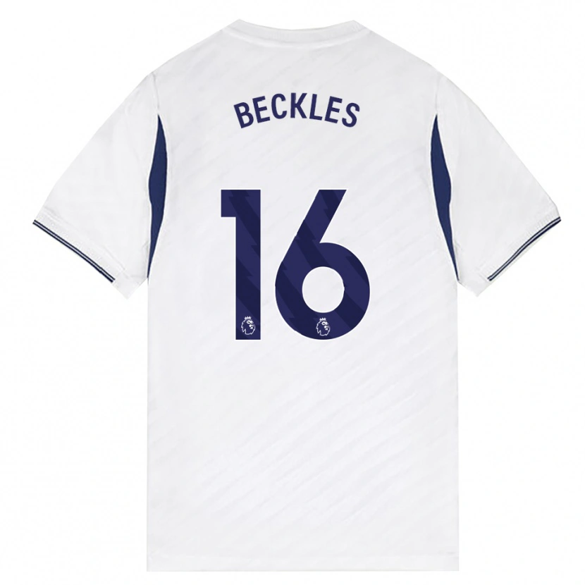 DanxenメンズZion Beckles#16ホワイト レッド パープルホームシャツ2026/27ジャージーユニフォーム