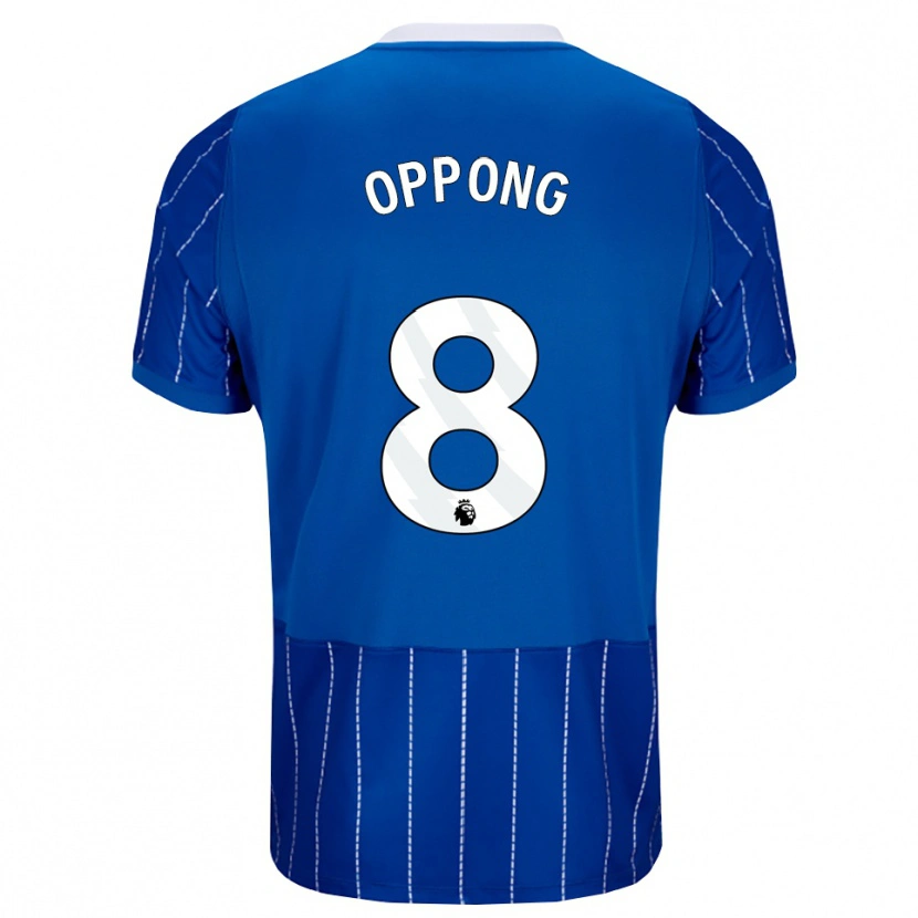 DanxenメンズRaffaele Oppong#8ミディアムブルー ホワイトホームシャツ2026/27ジャージーユニフォーム