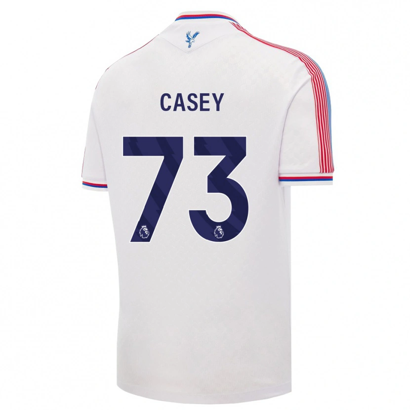DanxenメンズBen Casey#73ホワイト レッド ブルーホームシャツ2026/27ジャージーユニフォーム