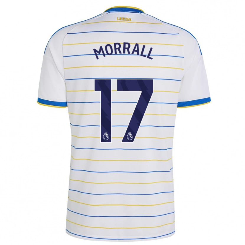 DanxenメンズKai Morrall#17レッド イエロー ブルーホームシャツ2026/27ジャージーユニフォーム