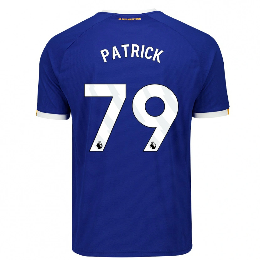 DanxenメンズSeve Patrick#79ブルー ホワイトイエローホームシャツ2026/27ジャージーユニフォーム