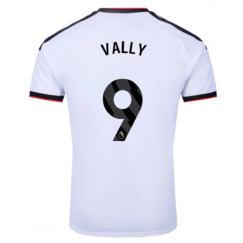 DanxenメンズKhai Vally#9ホワイト ブラックレッドホームシャツ2026/27ジャージーユニフォーム