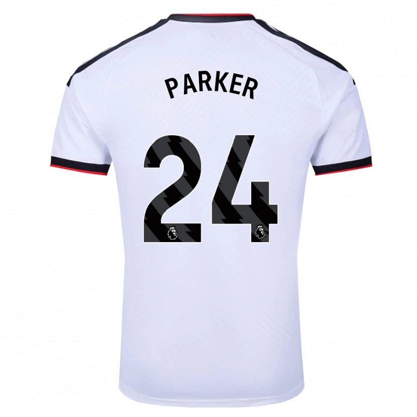 DanxenメンズBeau Parker#24ホワイト ブラックレッドホームシャツ2026/27ジャージーユニフォーム