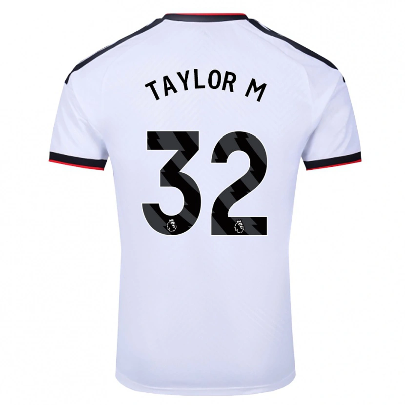 DanxenメンズBelle Taylor-M#32ホワイト ブラックレッドホームシャツ2026/27ジャージーユニフォーム
