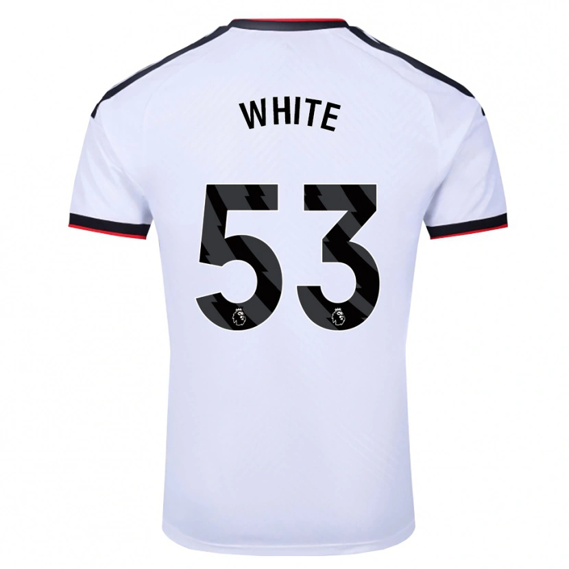 DanxenメンズAlfie White#53ホワイト ブラックレッドホームシャツ2026/27ジャージーユニフォーム