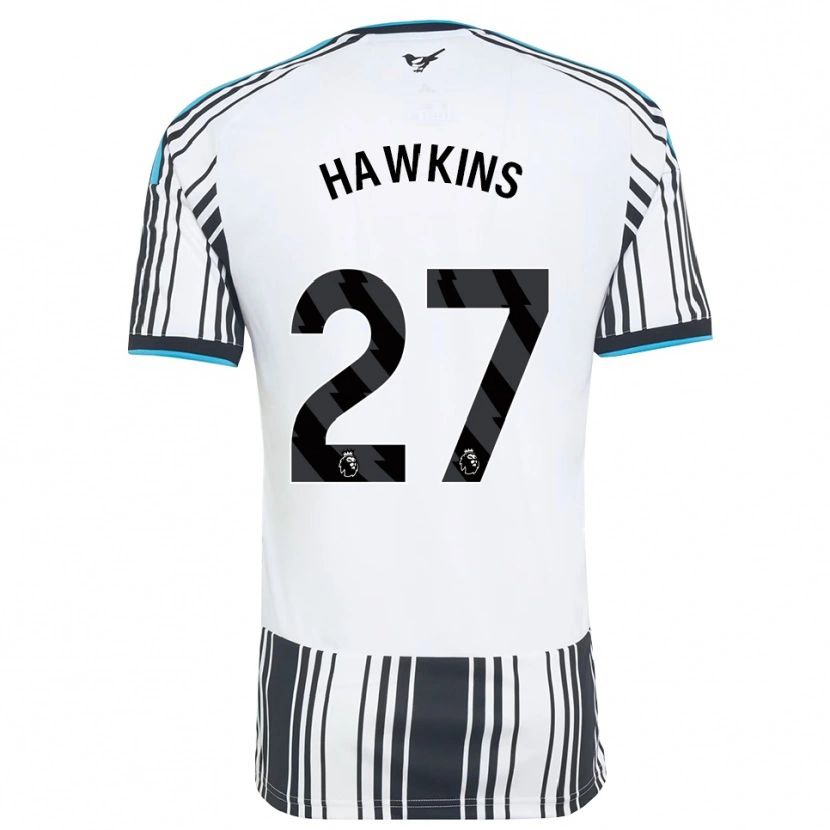 DanxenメンズHannah Hawkins#27スカイブルー ブラック ホワイトホームシャツ2026/27ジャージーユニフォーム