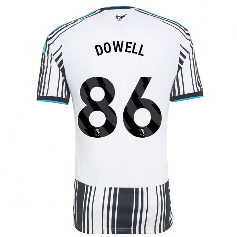 DanxenメンズRoman Dowell#86スカイブルー ブラック ホワイトホームシャツ2026/27ジャージーユニフォーム