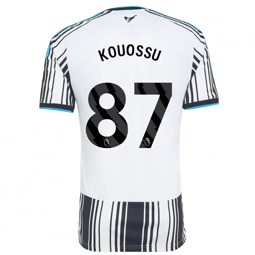 DanxenメンズJayden Kouossu#87スカイブルー ブラック ホワイトホームシャツ2026/27ジャージーユニフォーム