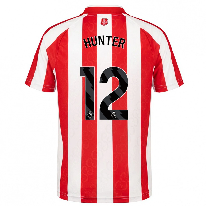 DanxenメンズHarry Hunter#12レッド ホワイトブラックホームシャツ2026/27ジャージーユニフォーム
