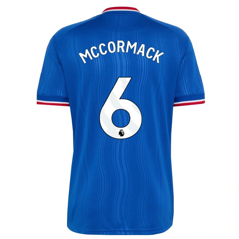 DanxenメンズRafe Mccormack#6ブルー ホワイトレッドアウェイシャツ2026/27ジャージーユニフォーム