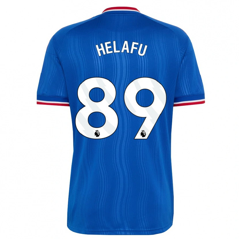 DanxenメンズYuel Helafu#89ブルー ホワイトレッドアウェイシャツ2026/27ジャージーユニフォーム