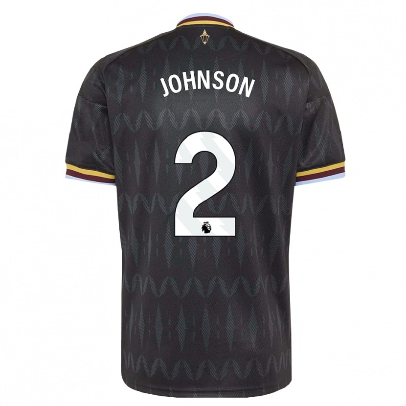 DanxenメンズOscar Johnson#2コーンフラワーブルー ブラック イエローアウェイシャツ2026/27ジャージーユニフォーム