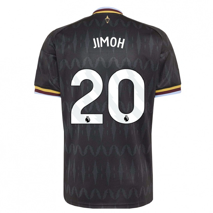 Danxenメンズジャマルディーン・ジモー・アロバ#20コーンフラワーブルー ブラック イエローアウェイシャツ2026/27ジャージーユニフォーム