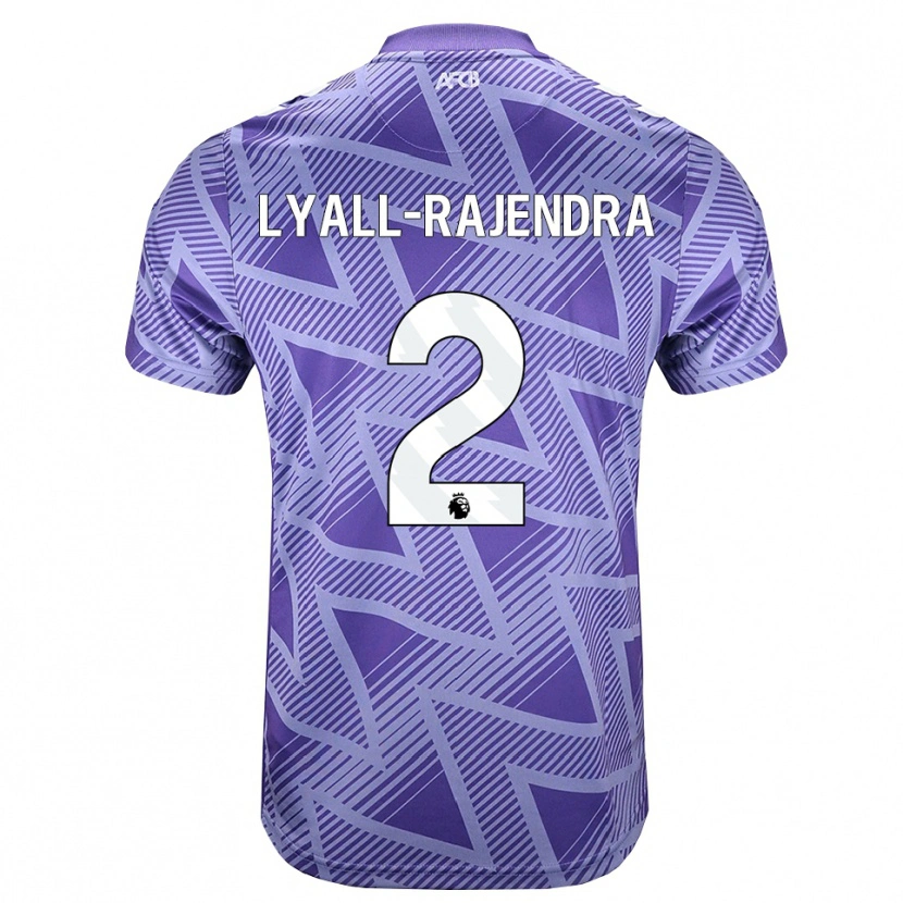 DanxenメンズMax Lyall-Rajendra#2ペールヴァイオレットレッド ホワイトアウェイシャツ2026/27ジャージーユニフォーム