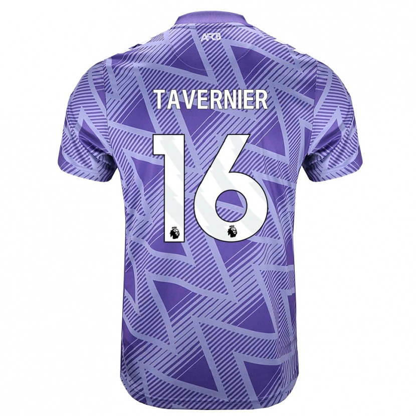 Danxenメンズマーカス・タヴァーニアー#16ペールヴァイオレットレッド ホワイトアウェイシャツ2026/27ジャージーユニフォーム