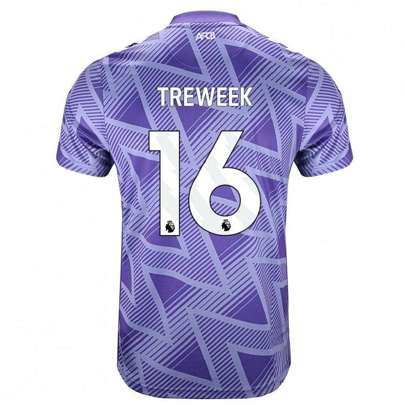 DanxenメンズJess Treweek#16ペールヴァイオレットレッド ホワイトアウェイシャツ2026/27ジャージーユニフォーム