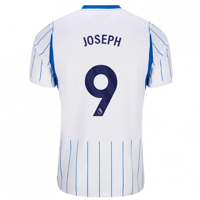 DanxenメンズValentin Joseph#9ドジャーブルー ホワイトアウェイシャツ2026/27ジャージーユニフォーム