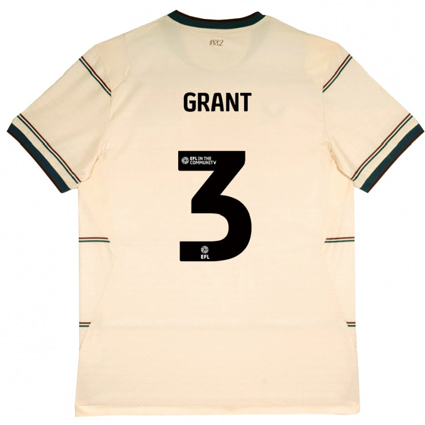 Danxenメンズブラッドリーグラント#3ベージュ バーガンディアウェイシャツ2026/27ジャージーユニフォーム