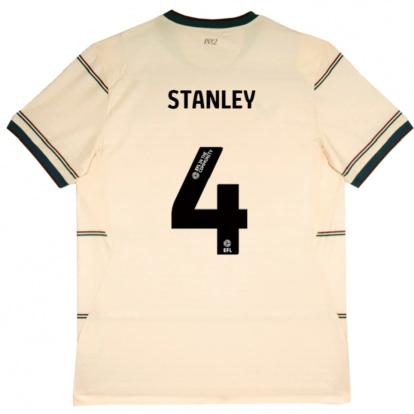 DanxenメンズMichael Stanley#4ベージュ バーガンディアウェイシャツ2026/27ジャージーユニフォーム