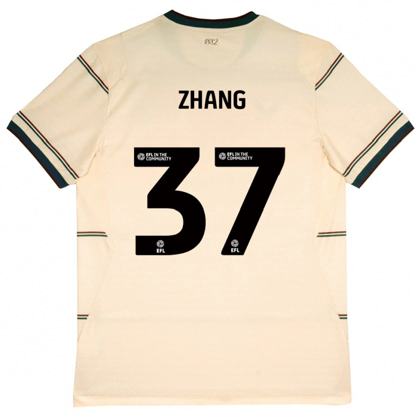 DanxenメンズJiaming Zhang#37ベージュ バーガンディアウェイシャツ2026/27ジャージーユニフォーム