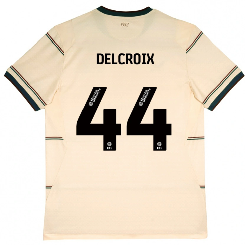 Danxenメンズハネス・デルクロイクス#44ベージュ バーガンディアウェイシャツ2026/27ジャージーユニフォーム