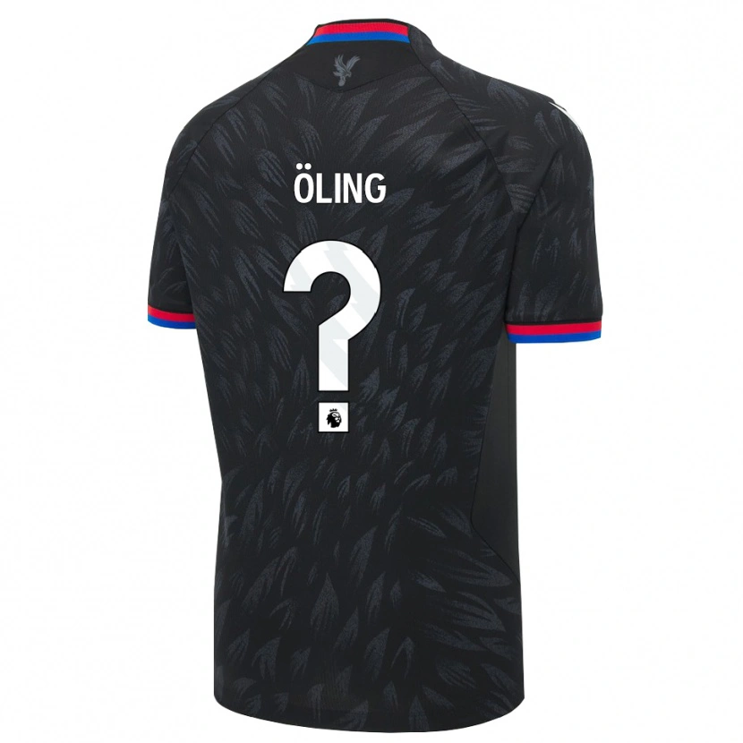 DanxenメンズRia Öling#0ブラック ブルー レッドアウェイシャツ2026/27ジャージーユニフォーム