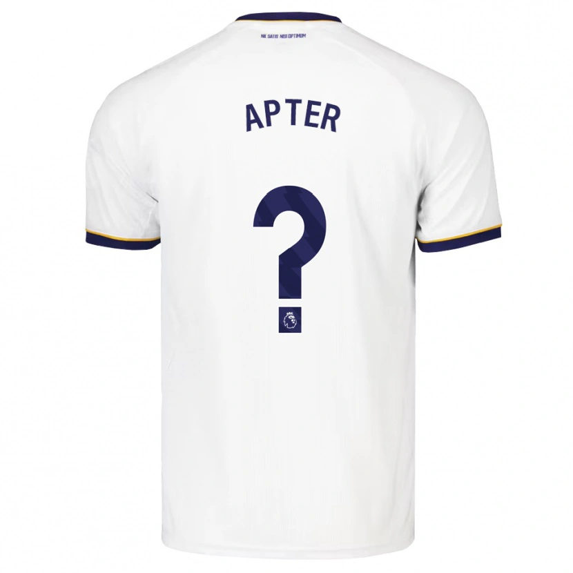 DanxenメンズWill Apter#0ミッドナイトブルー ホワイト イエローアウェイシャツ2026/27ジャージーユニフォーム