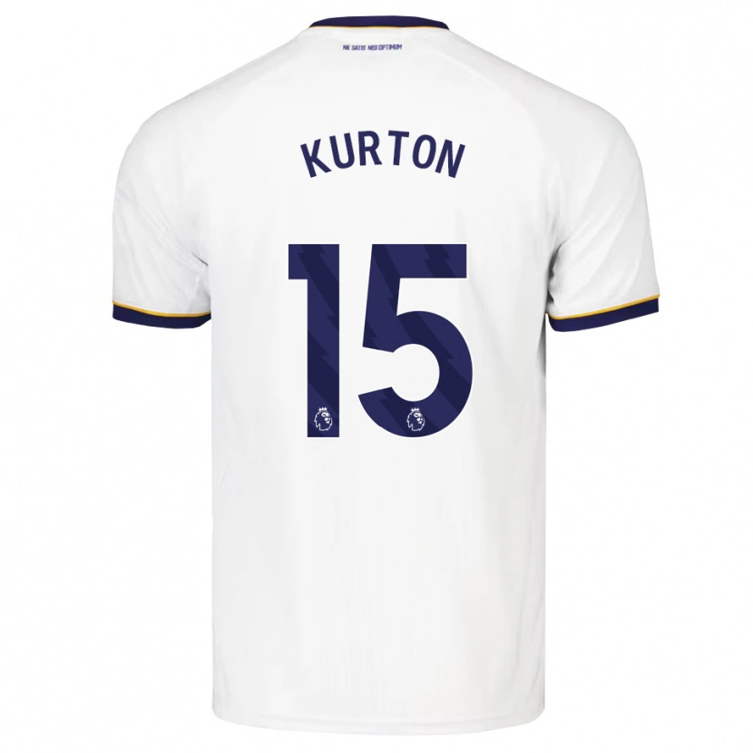DanxenメンズJoe Kurton#15ミッドナイトブルー ホワイト イエローアウェイシャツ2026/27ジャージーユニフォーム