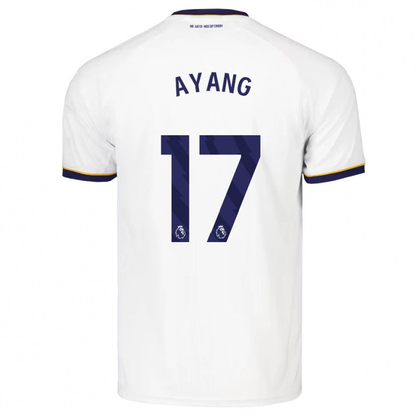DanxenメンズGodswill Ayang#17ミッドナイトブルー ホワイト イエローアウェイシャツ2026/27ジャージーユニフォーム