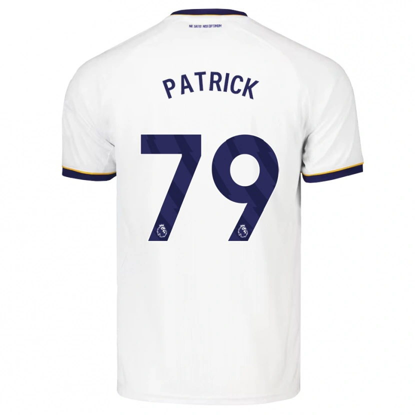 DanxenメンズSeve Patrick#79ミッドナイトブルー ホワイト イエローアウェイシャツ2026/27ジャージーユニフォーム