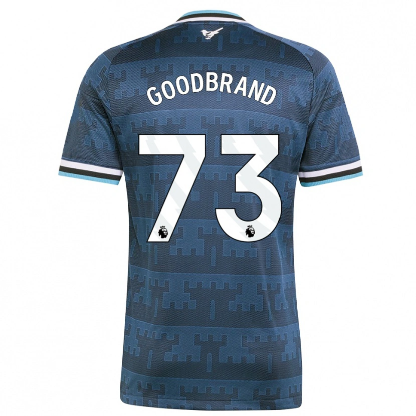 DanxenメンズOliver Goodbrand#73イエロー ブラック ブルーアウェイシャツ2026/27ジャージーユニフォーム