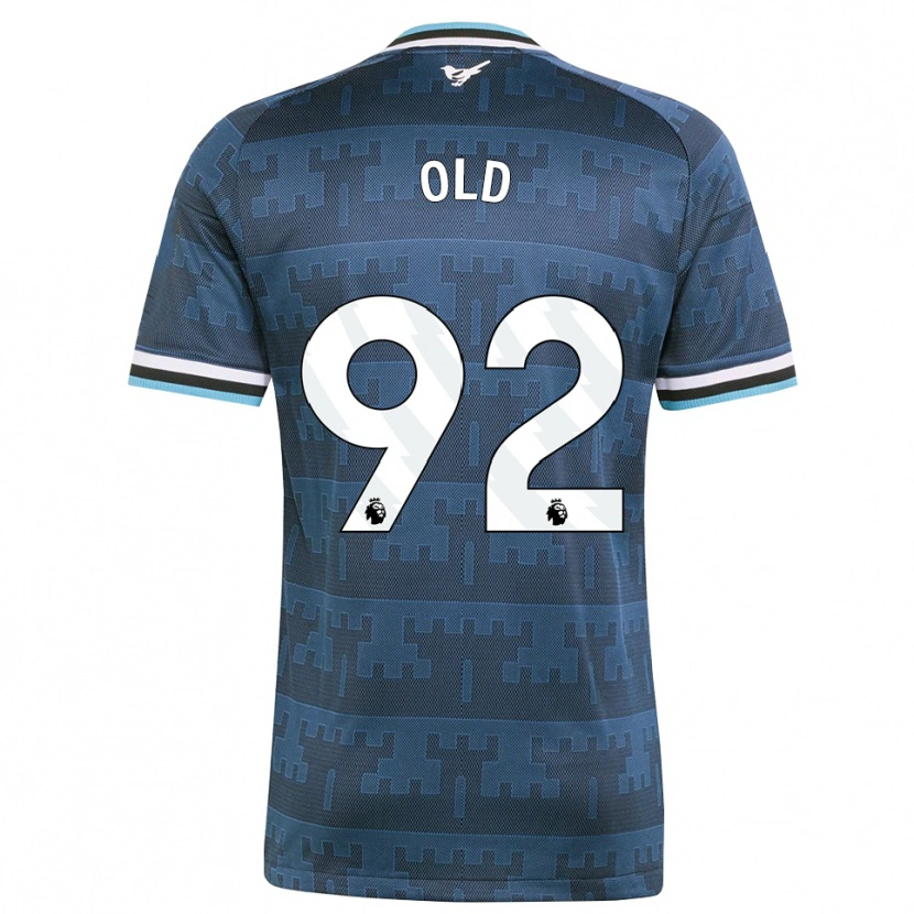 DanxenメンズThomas Old#92イエロー ブラック ブルーアウェイシャツ2026/27ジャージーユニフォーム