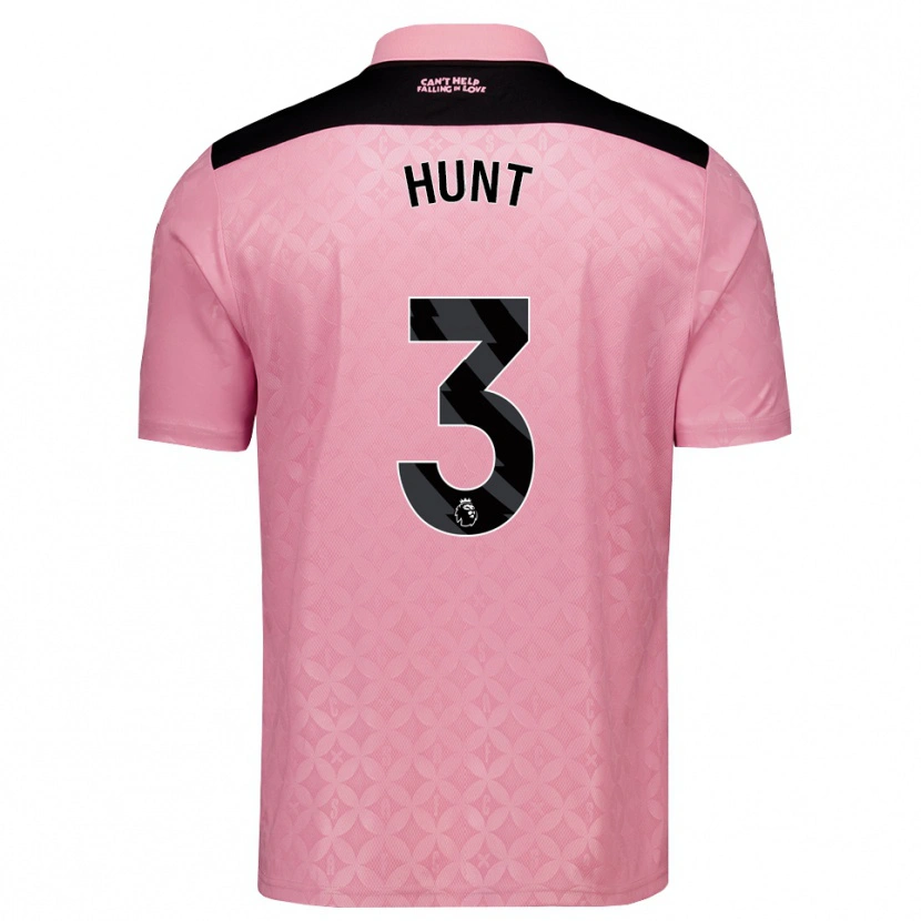 DanxenメンズLiam Hunt#3ライトピンク ブラックアウェイシャツ2026/27ジャージーユニフォーム