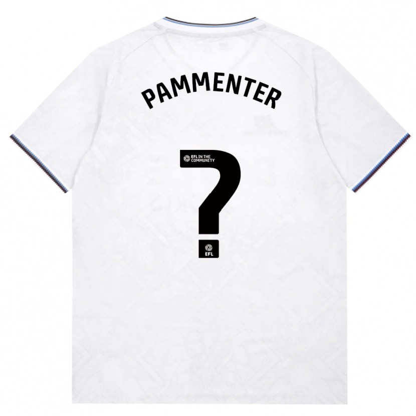 DanxenメンズBailey Pammenter#0バーガンディ ホワイトアウェイシャツ2026/27ジャージーユニフォーム
