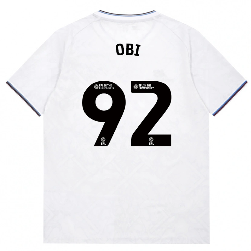 DanxenメンズChuk Obi#92バーガンディ ホワイトアウェイシャツ2026/27ジャージーユニフォーム