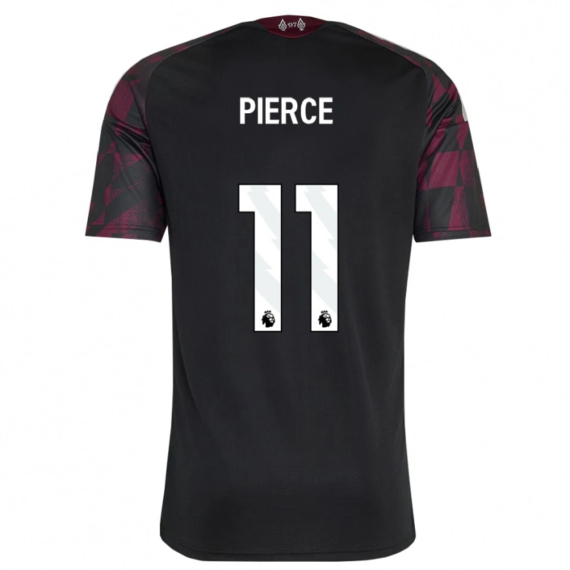 DanxenメンズAlfie Pierce#11ブラック ホワイト パープルサードユニフォームシャツ2026/27ジャージーユニフォーム