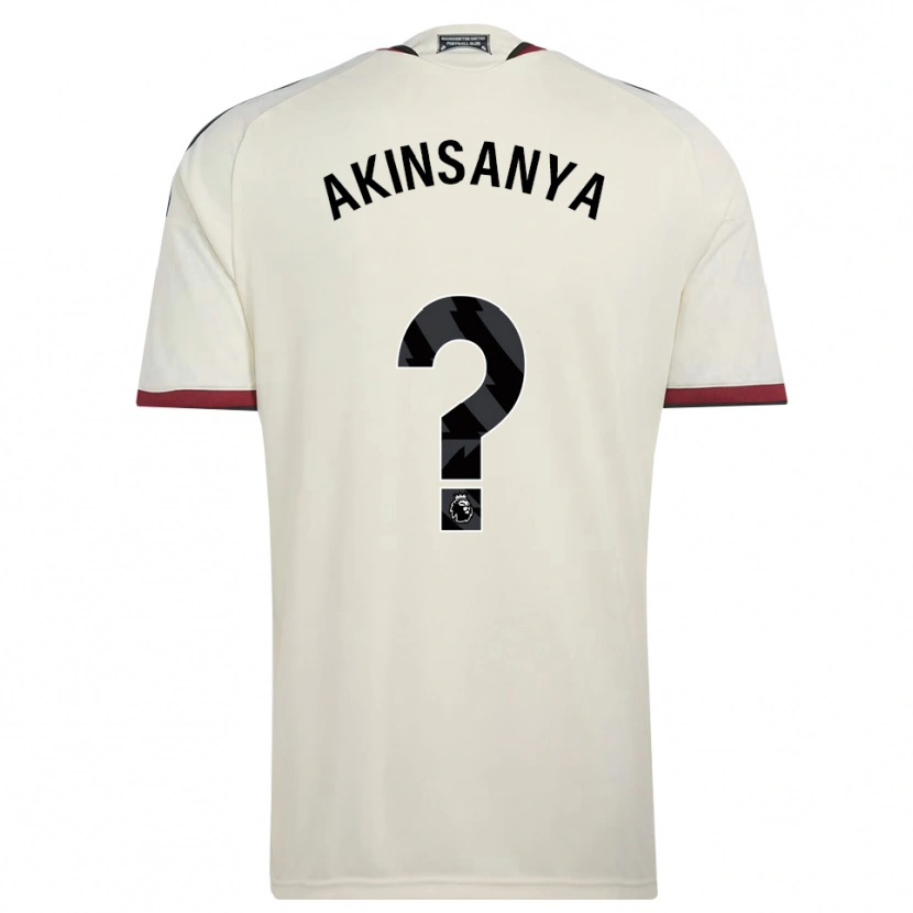 DanxenメンズJoseph Akinsanya#0ベージュ ブラック レッドサードユニフォームシャツ2026/27ジャージーユニフォーム