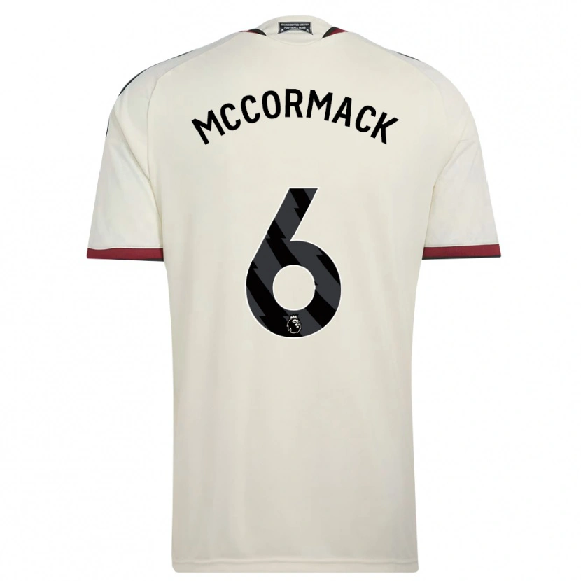 DanxenメンズRafe Mccormack#6ベージュ ブラック レッドサードユニフォームシャツ2026/27ジャージーユニフォーム