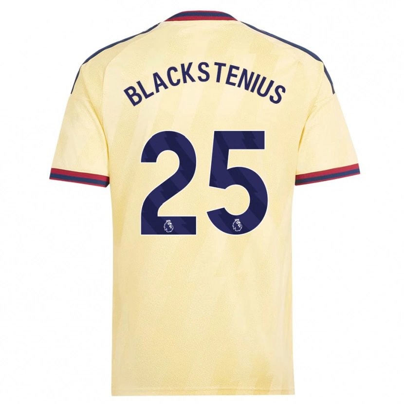 Danxenメンズスティーナ・ブラックステニウス#25ライトイエロー ミッドナイトブルーサードユニフォームシャツ2026/27ジャージーユニフォーム