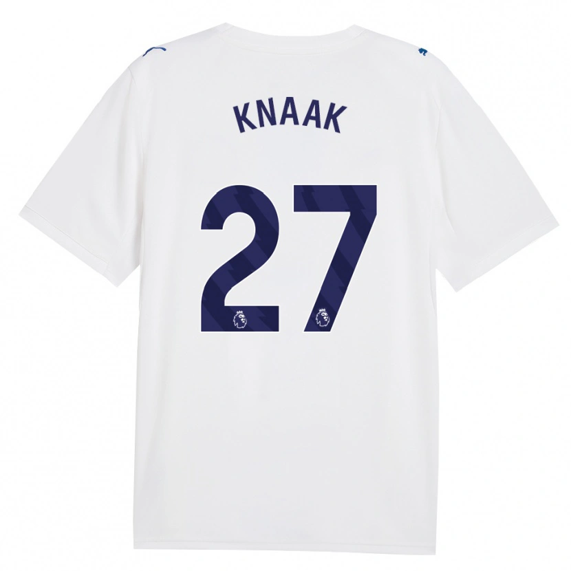 DanxenメンズRebecca Knaak#27ネイビー ホワイトサードユニフォームシャツ2026/27ジャージーユニフォーム