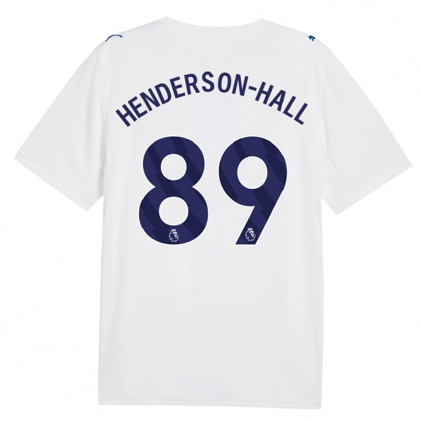 DanxenメンズMatty Henderson-Hall#89ネイビー ホワイトサードユニフォームシャツ2026/27ジャージーユニフォーム