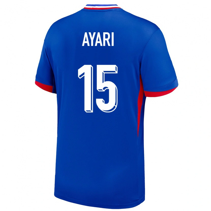 DanxenキッズフランスAdam Ayari#15青ホームシャツ24-26ジャージーユニフォーム