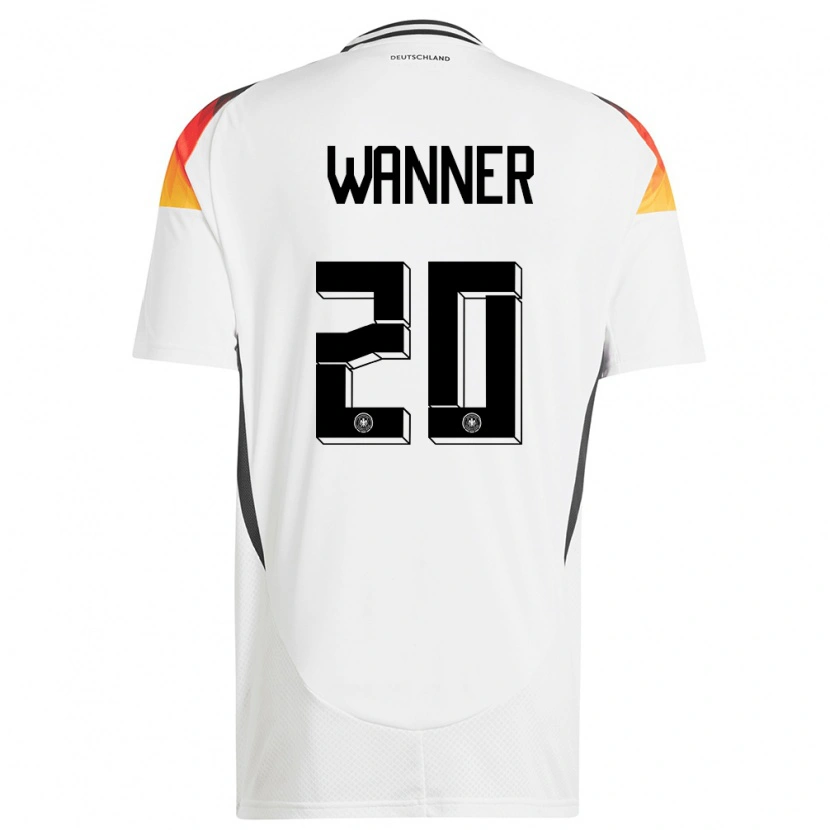 Danxenキッズドイツパウル・ヴァナー#20白ホームシャツ24-26ジャージーユニフォーム