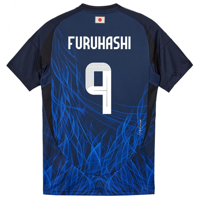 Danxenキッズ日本古橋亨梧#9濃紺ホームシャツ24-26ジャージーユニフォーム