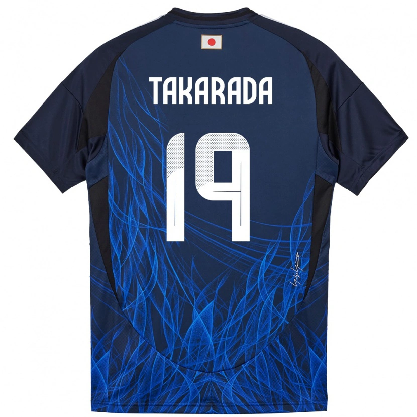 Danxenキッズ日本宝田沙織#19濃紺ホームシャツ24-26ジャージーユニフォーム