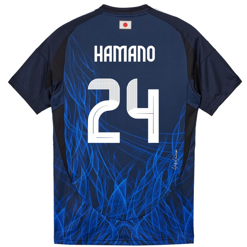 Danxenキッズ日本浜野まいか#24濃紺ホームシャツ24-26ジャージーユニフォーム